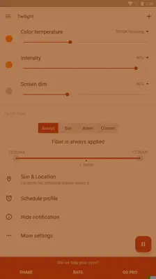 Twilight android App screenshot 0