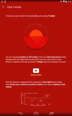 Twilight android App screenshot 11