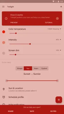 Twilight android App screenshot 5